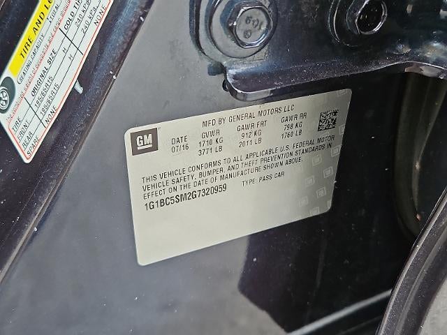 2016 Chevrolet Cruze LS