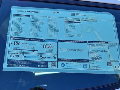 2027 Chevrolet Bolt LT