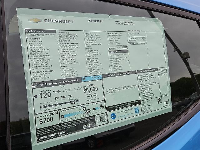 2027 Chevrolet Bolt RS