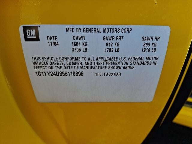 2005 Chevrolet Corvette Base