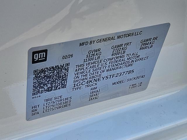 2026 Chevrolet Silverado 2500 HD LT