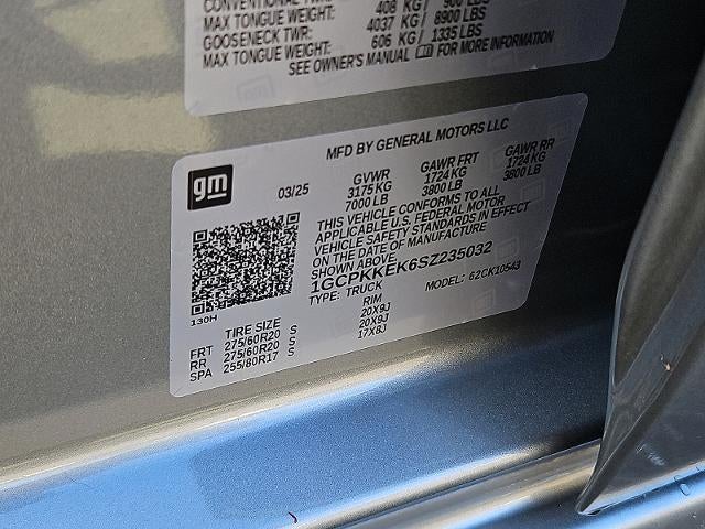 2025 Chevrolet Silverado 1500 LT (2FL)