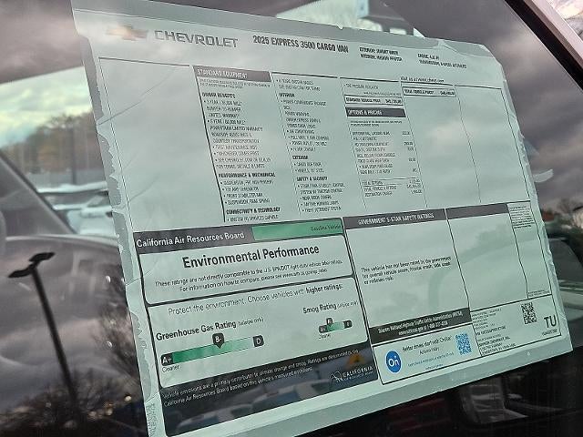 2025 Chevrolet Express Cargo 3500 Base