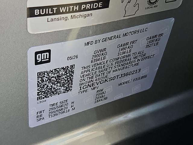 2026 Chevrolet Traverse LT