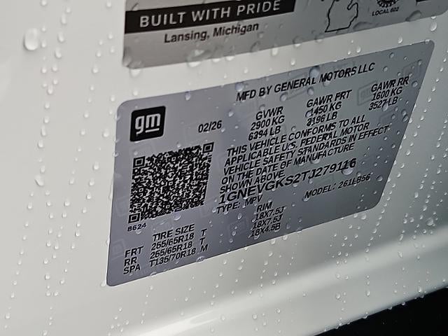 2026 Chevrolet Traverse LT