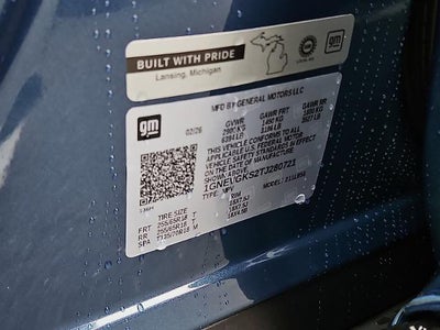 2026 Chevrolet Traverse LT