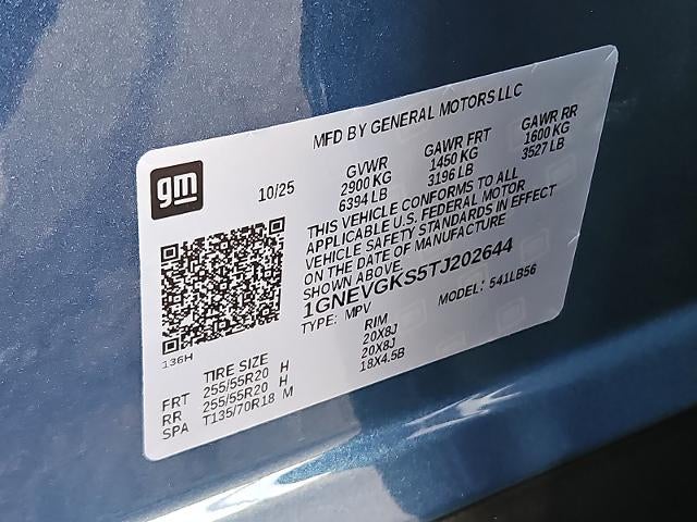 2026 Chevrolet Traverse LT