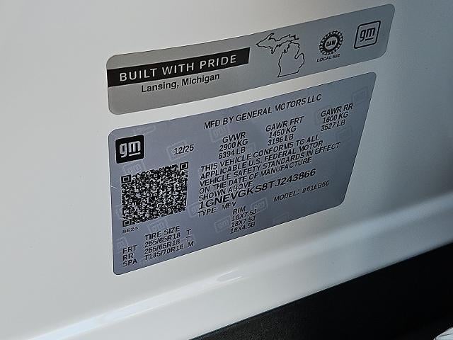 2026 Chevrolet Traverse LT