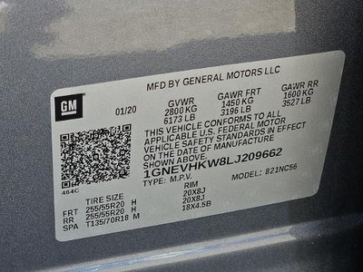 2020 Chevrolet Traverse LT Leather