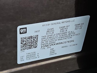 2022 Chevrolet Traverse Premier