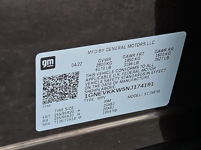 2022 Chevrolet Traverse Premier