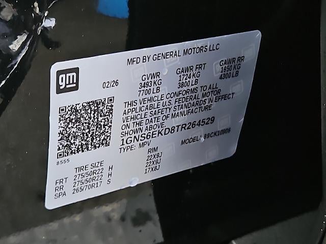 2026 Chevrolet Suburban RST