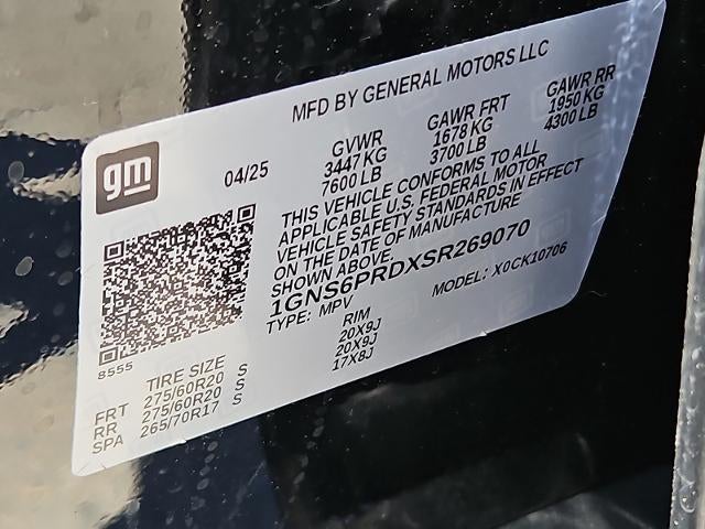 2025 Chevrolet Tahoe Z71