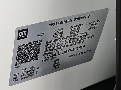 2026 Chevrolet Tahoe RST