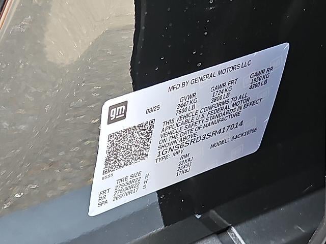 2025 Chevrolet Tahoe Premier