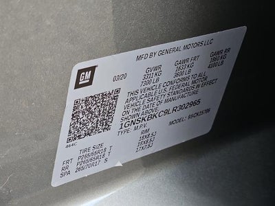 2020 Chevrolet Tahoe LT