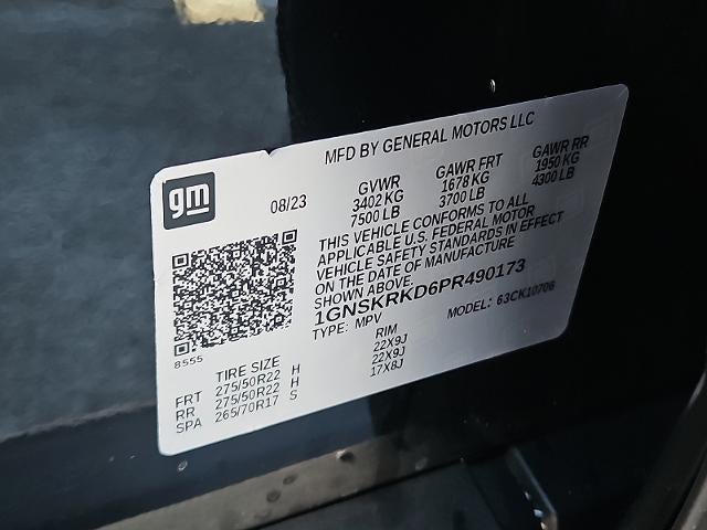 2023 Chevrolet Tahoe RST