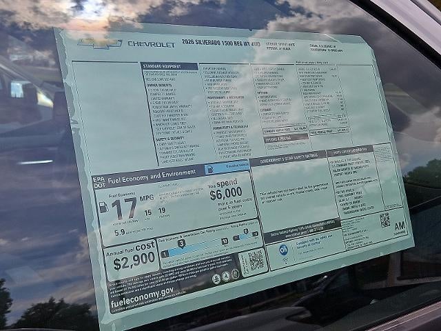 2026 Chevrolet Silverado 1500 WT