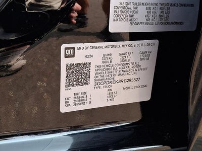 2024 Chevrolet Silverado 1500 LT (2FL)