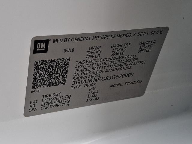 2018 Chevrolet Silverado 1500 Work Truck