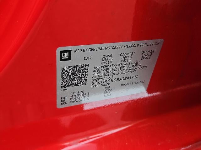 2018 Chevrolet Silverado 1500 LTZ