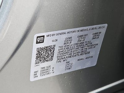 2026 Chevrolet Equinox LT