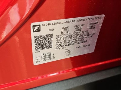 2026 Chevrolet Equinox RS