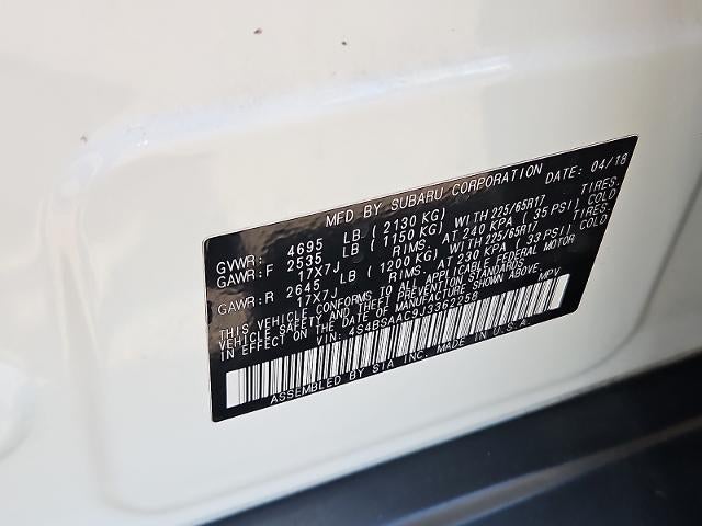 2018 Subaru Outback Base