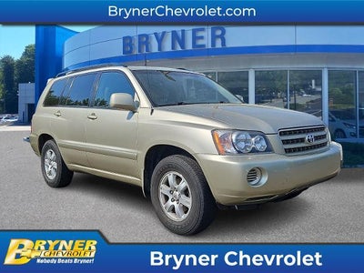 2001 Toyota Highlander NA