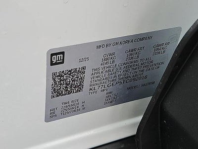 2026 Chevrolet Trax 1RS