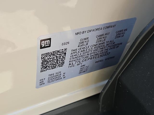 2026 Chevrolet Trax 1RS