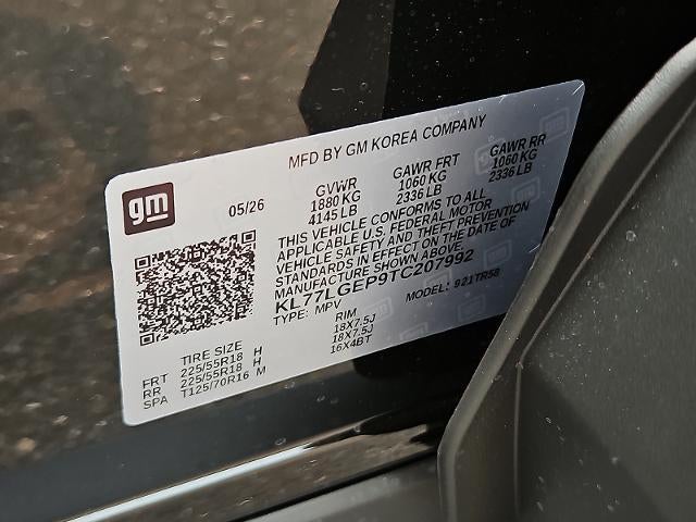 2026 Chevrolet Trax 1RS