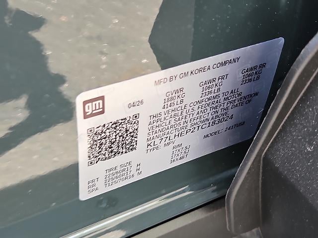 2026 Chevrolet Trax LT