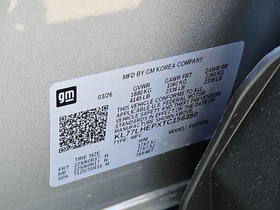2026 Chevrolet Trax LT
