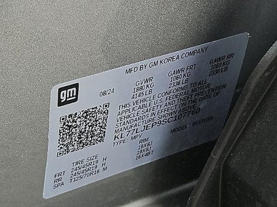 2025 Chevrolet Trax 2RS