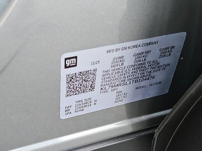 2026 Chevrolet Trailblazer LT