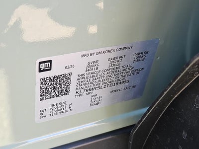 2026 Chevrolet Trailblazer LT