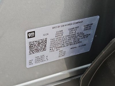 2026 Chevrolet Trailblazer LT