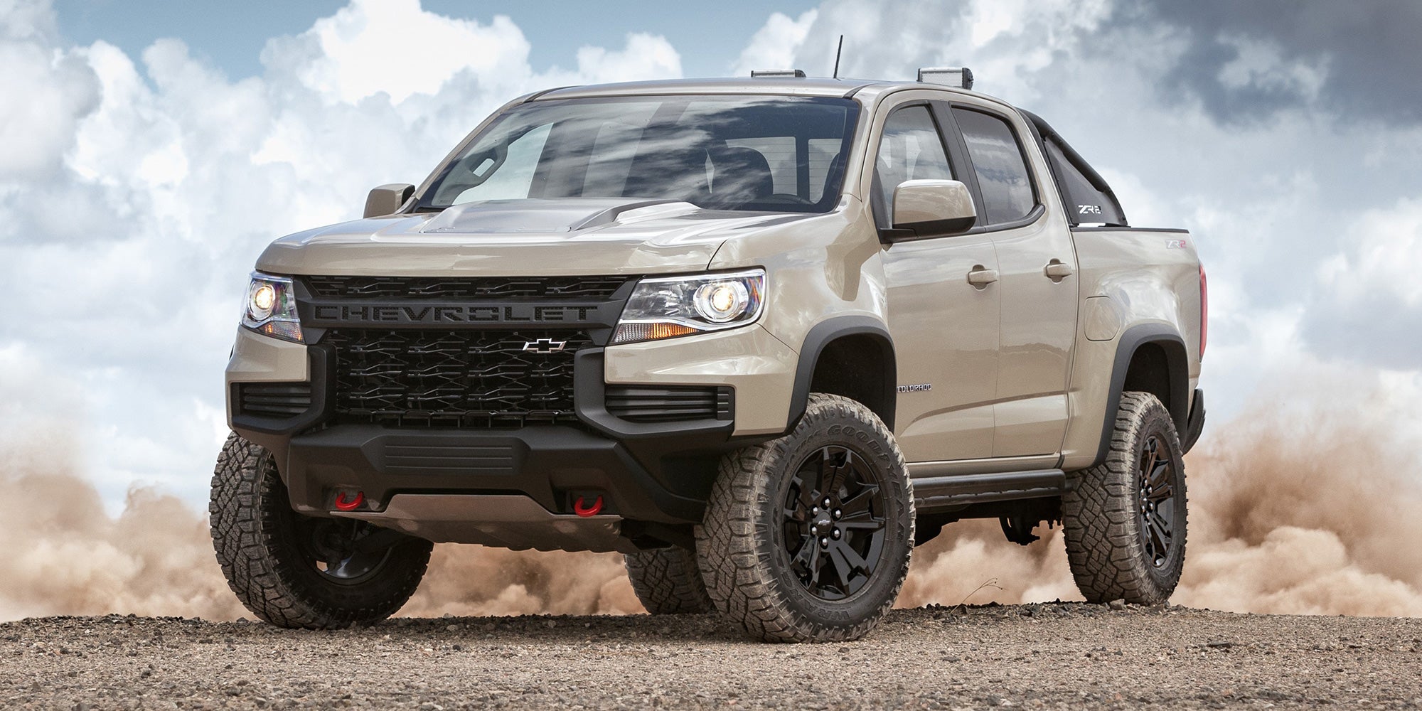 chevy colorado running on rough path